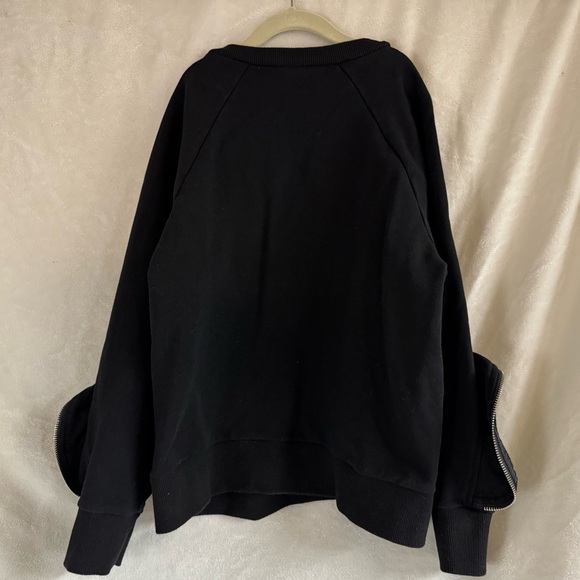 Stellah ruffle zipper sweatshirt top - Picture 5 of 6